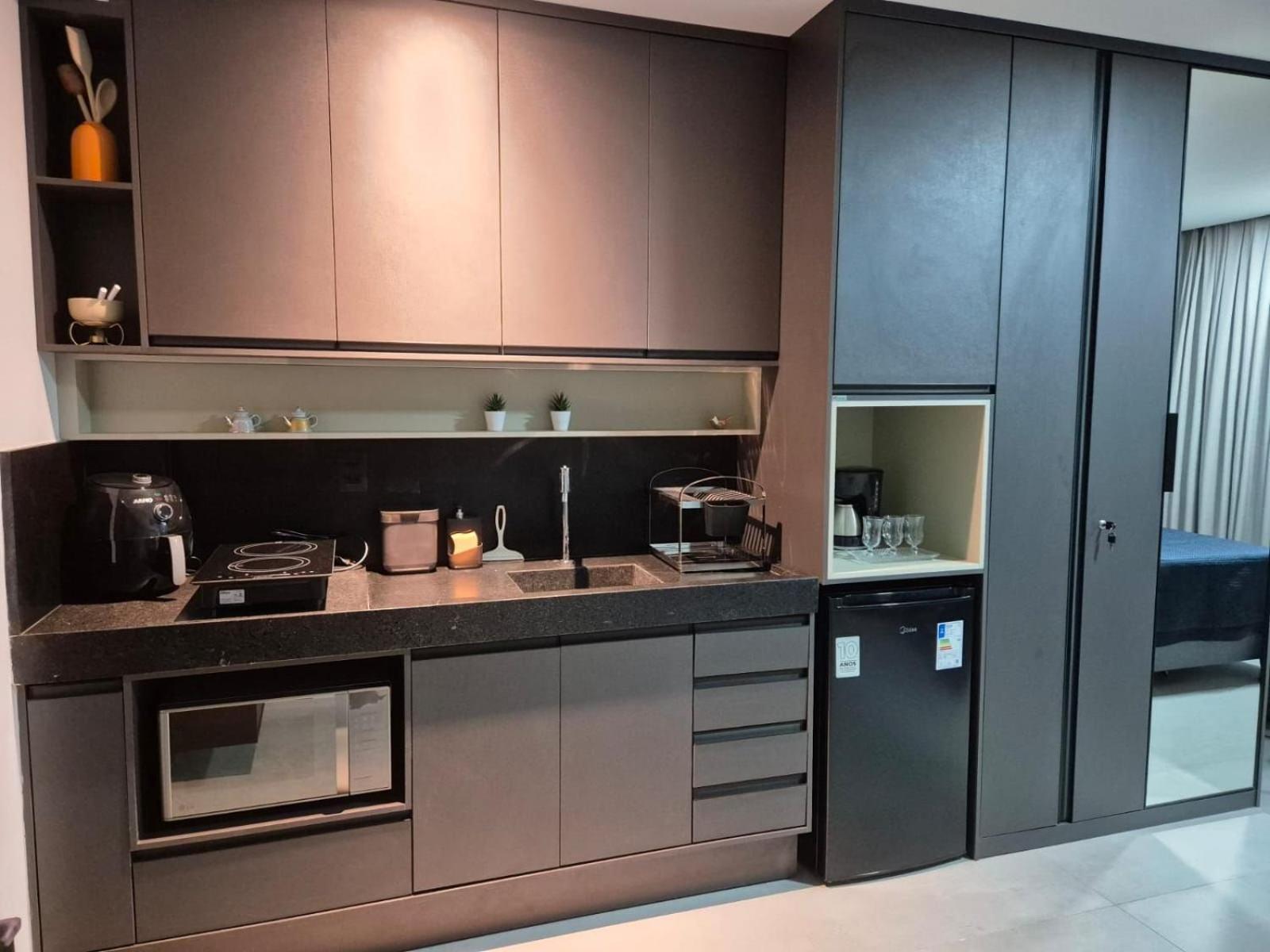 Apartamento Flat Alemmar - Get By Side - Jardim Oceania